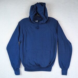 Vintage Healthknit Blue‎ 80s hoodie size Medium (38-40)